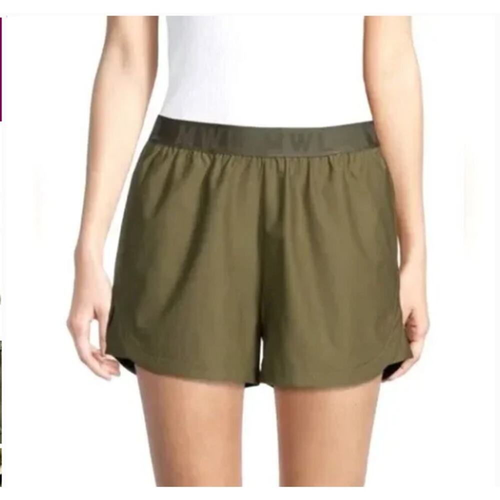 NWT Madewell MWL Allways Pull-On Olive Green Active Shorts XXL